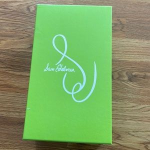 KESIA SLIP ON ESPADRILLE. New in the box with all stuffings. Black leather.